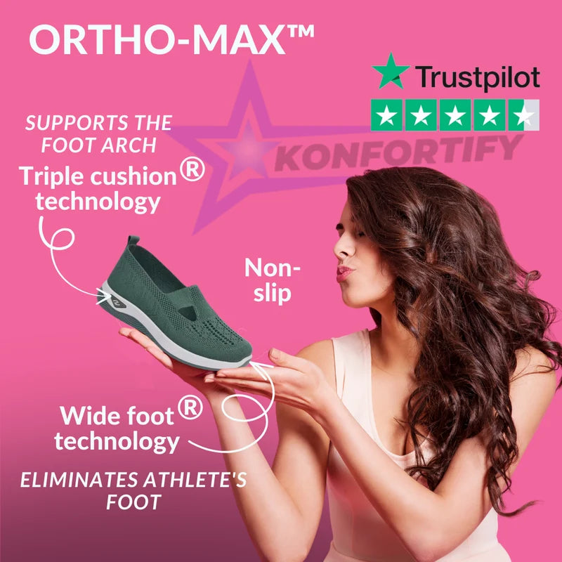 Ortho-MAX™ | Orthopedic Shoes for Women