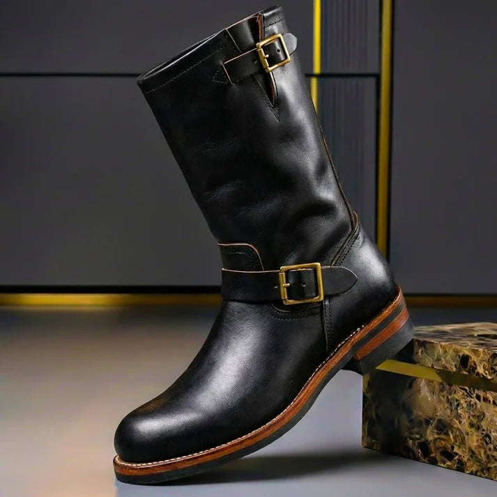 BANCROFT VINTAGE LEATHER MEN’S BOOTS