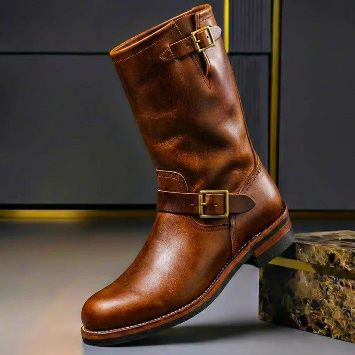BANCROFT VINTAGE LEATHER MEN’S BOOTS