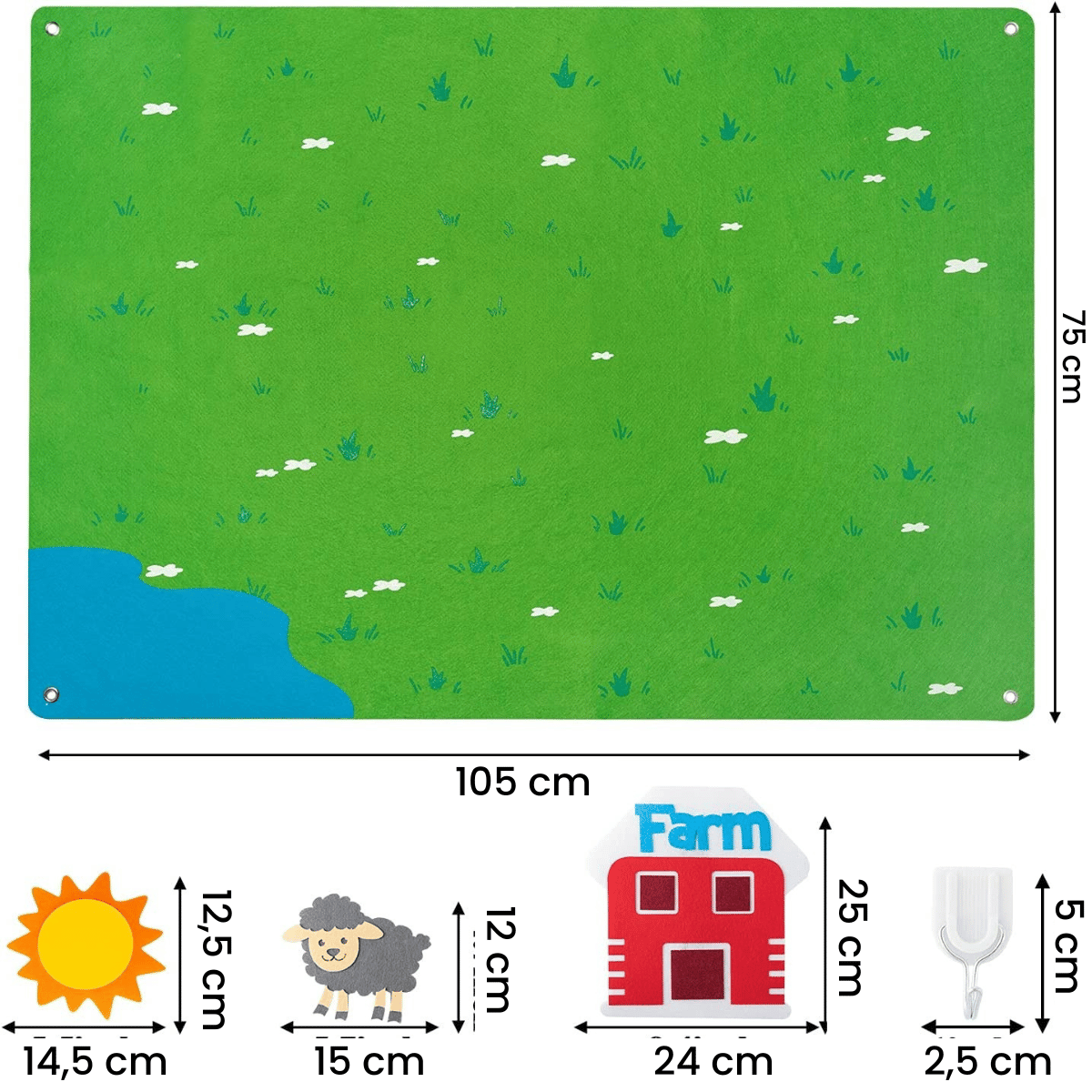 FeltBoard™ - Endless discovery and play fun! - Felt board