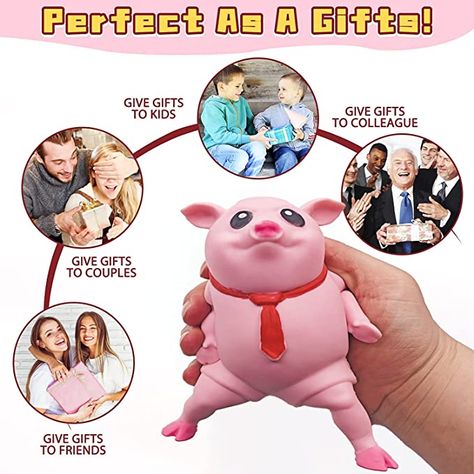 SqueezePiggy™ | Anti Stress Relief Squeezing Piggy! - UpLivings