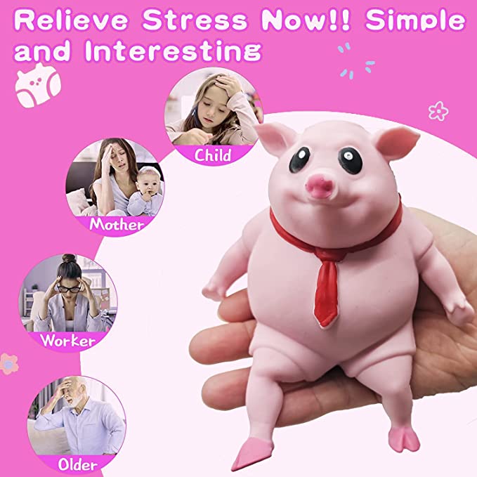 SqueezePiggy™ | Anti Stress Relief Squeezing Piggy! - UpLivings