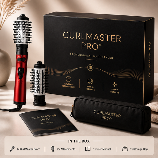 Curl Master Pro™ - Hair Dryer with 360° Rotation