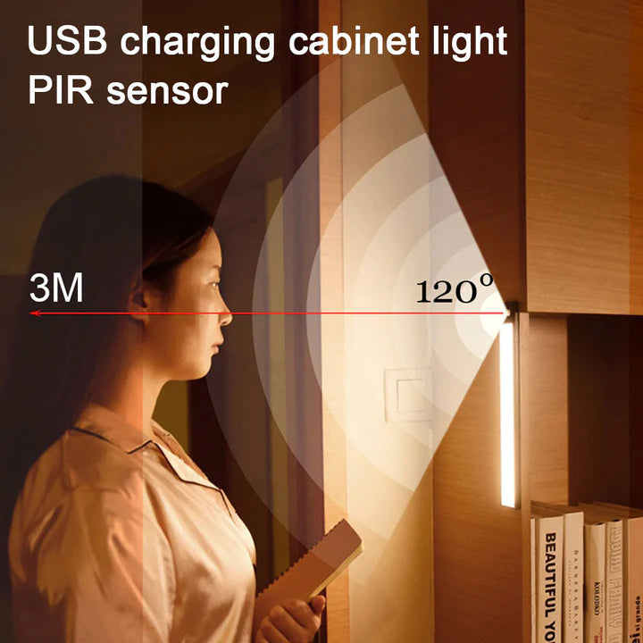 GlowSense™ - LED lamp with motion sensor - useful as a night light!