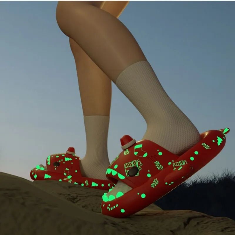 ComfyFlops™ | Glow in the dark Halloween and Christmas flip-flops!
