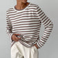 Ilya™ | Striped Long Sleeve Shirt - One Size
