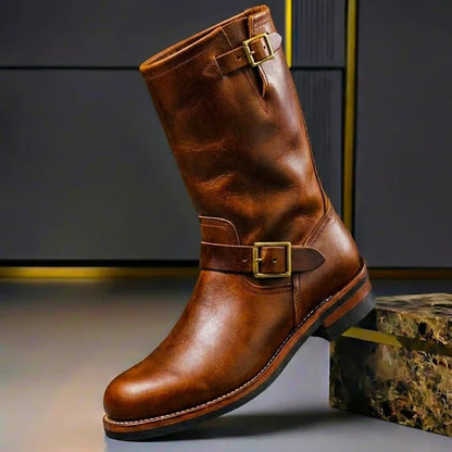 BANCROFT VINTAGE LEATHER MEN’S BOOTS