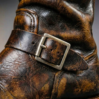BANCROFT VINTAGE LEATHER MEN’S BOOTS