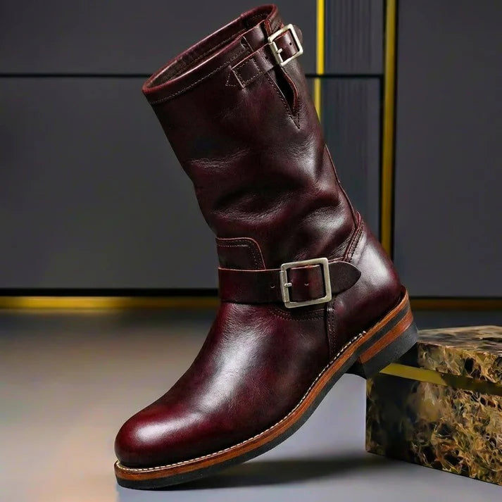 BANCROFT VINTAGE LEATHER MEN’S BOOTS