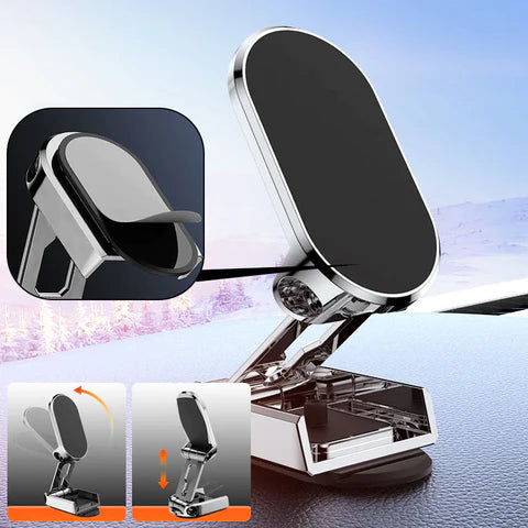 SmartMagnetic™ | Metal Foldable Car Phone Holder! - UpLivings
