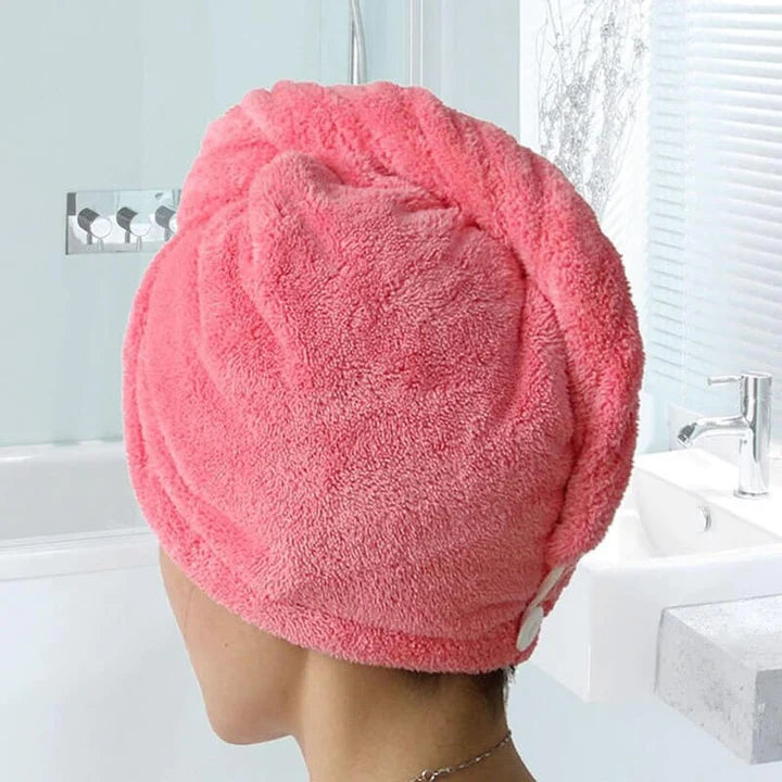 DryWrap™️ | Microfibre Hair Towel (1+1 Free) - UpLivings