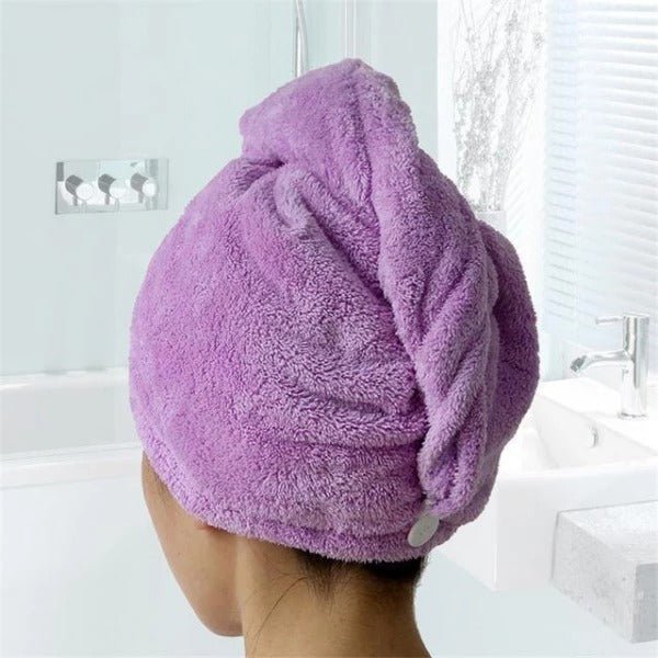 DryWrap™️ | Microfibre Hair Towel (1+1 Free) - UpLivings