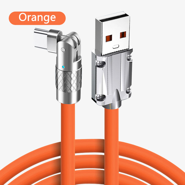 RotationCable™ | 180° Rotating Unbreakable Fast Charging Cable! - UpLivings