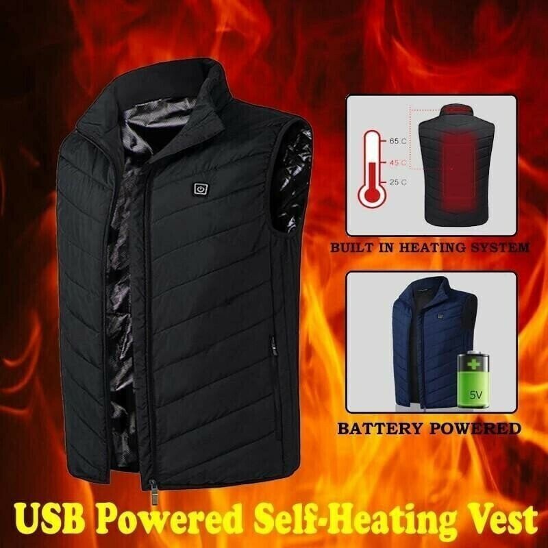 HeatVest™ | Heats your body up to 45 degrees! – UpLivings