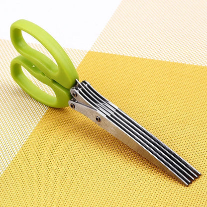 FoodScissors™ - 5 Leaf Kitchen Salad Scissors