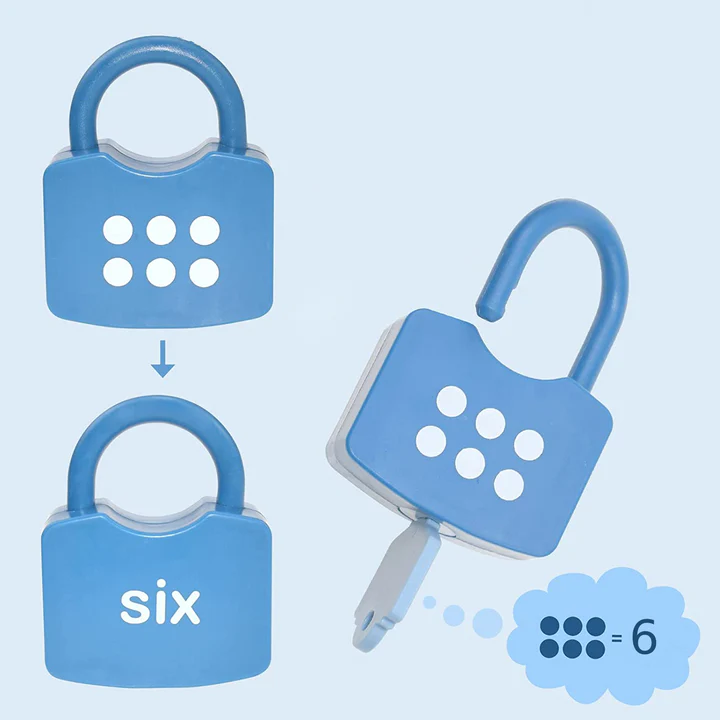 NumberLock™ | Children's Number Lock And Keys Toy Set! - UpLivings