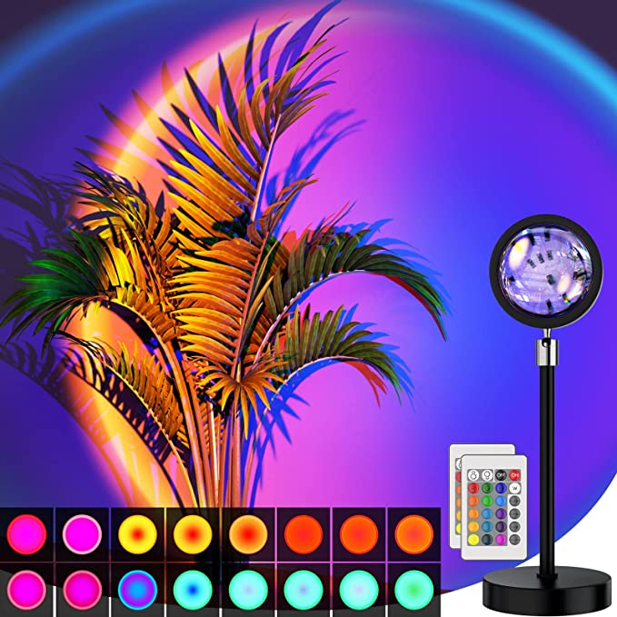 HappySunset™ | Sunset lamp with 16 different color modes! - UpLivings