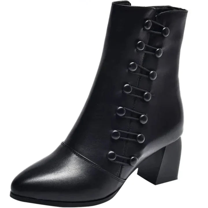JolieChastain™ | Stylish Short Leather All Season Boots! - UpLivings