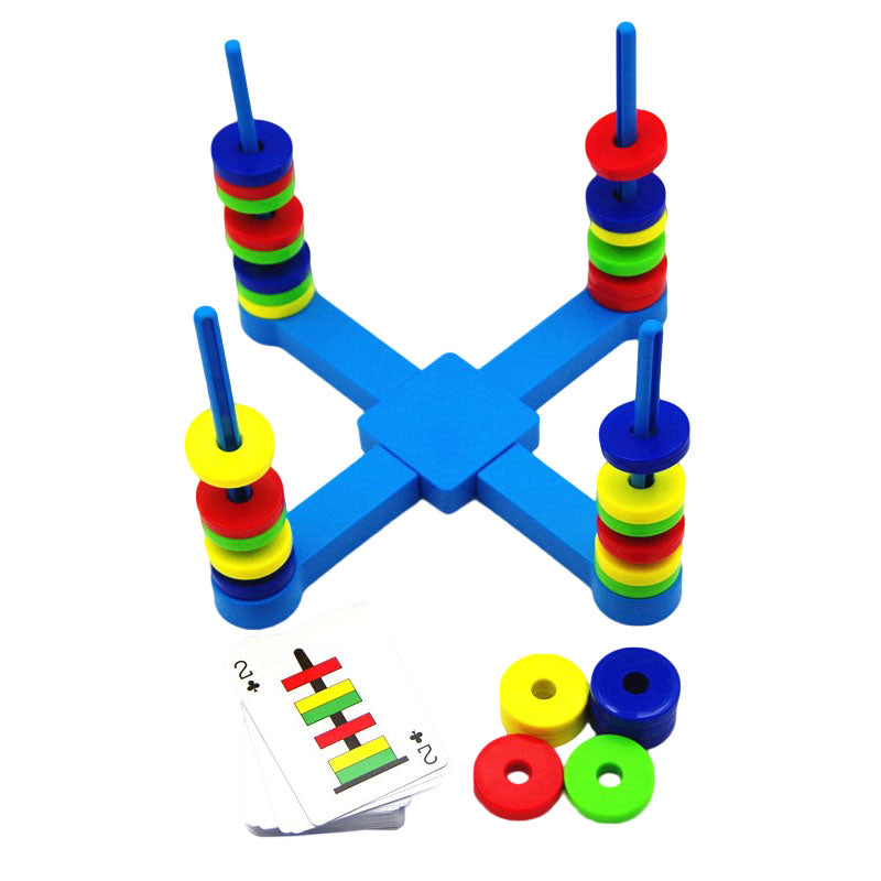 ScienceSpark | Magnetic Matching Rings Board Game
