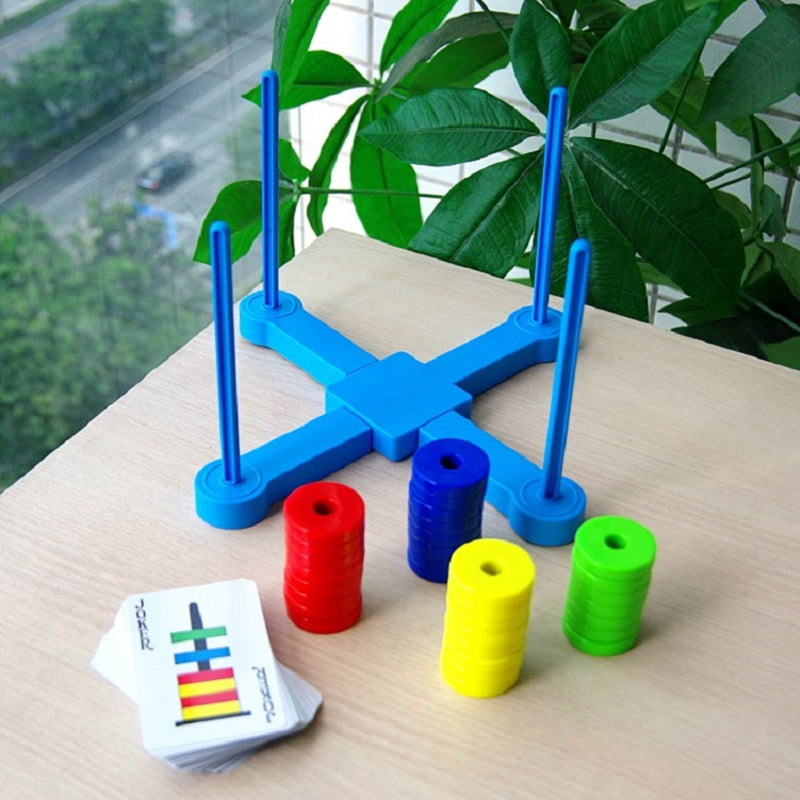 ScienceSpark | Magnetic Matching Rings Board Game