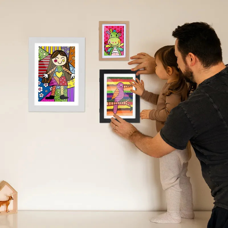 Children's Art Photo Frame™ | Store All Your Kids' Lovely Drawings! - (Up To 150 Drawings) - UpLivings