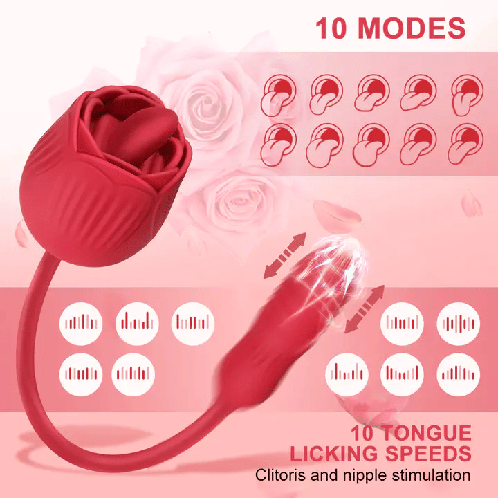 Rosey™️ | Lick, vibrate & thrust at the same time! - UpLivings