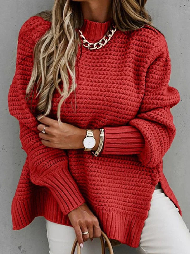LunaLyon™️ | Knitted Oversized Sweater! - UpLivings