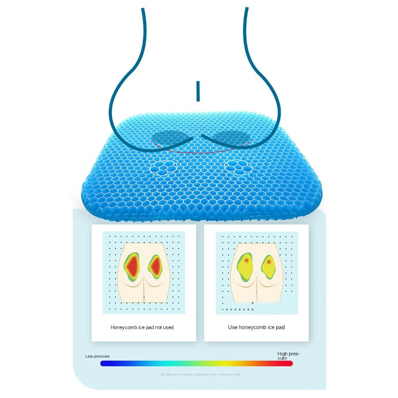 ComfortCool™ | Gel seat cushion for the right sitting position!