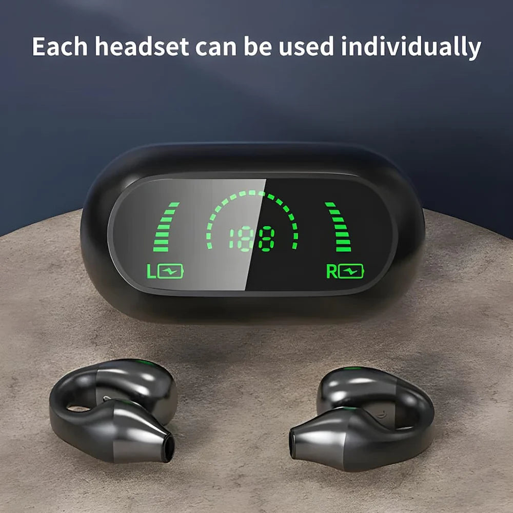 EarClips™ | Waterproof Bluetooth Wireless Conductive Headphones! - UpLivings