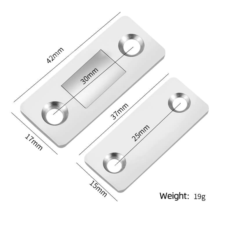 CabinetCatcher™ | Holeless magnetic door closer!