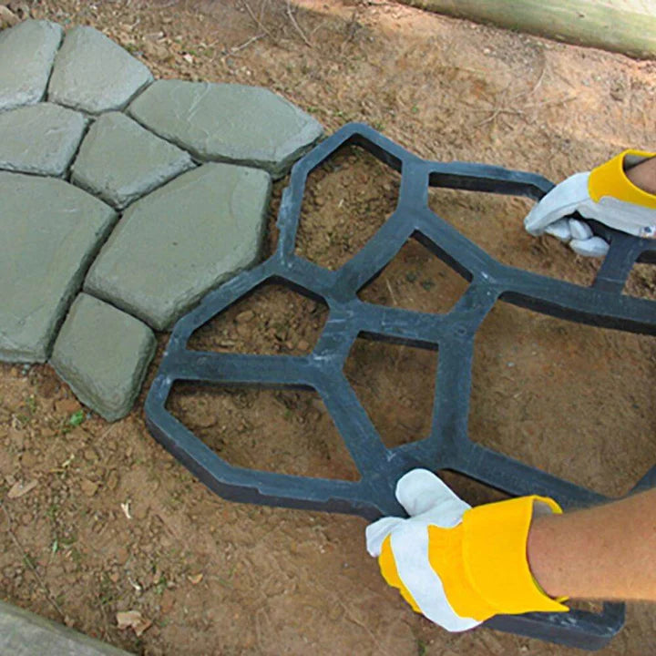 DIY-Paver™ | Reusable Garden Path Template! - UpLivings