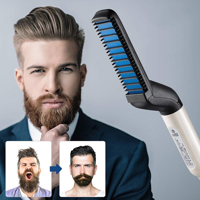 BeardBrush™ | Straightens your hair without damage!