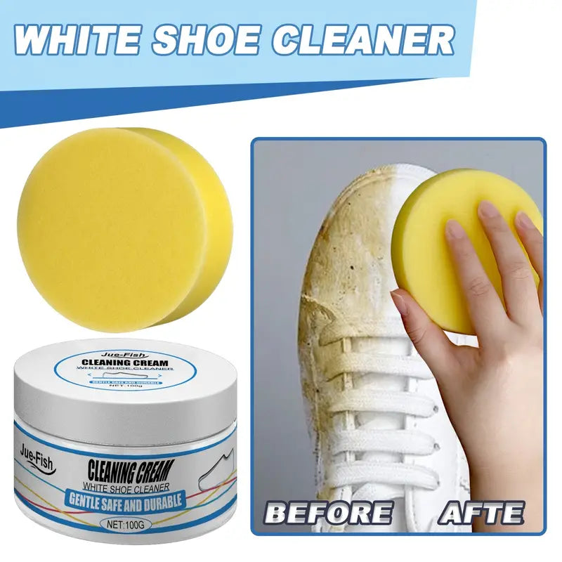 White Cleaning Cream for Shoes